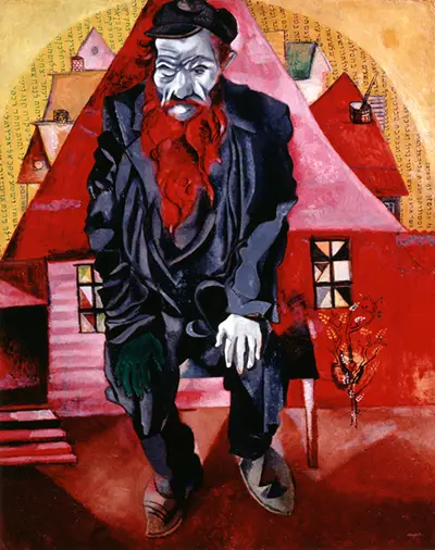 Red Jew Marc Chagall